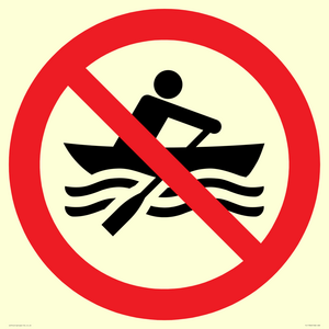 PL11346: Prohibition: No manually powered craft