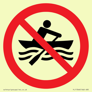 PL11346: Prohibition: No manually powered craft