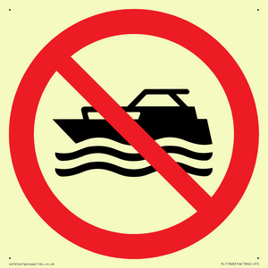 PL11348: Prohibition: No mechanically powered craft
