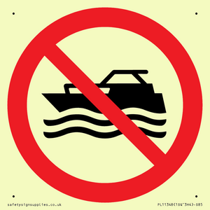 PL11348: Prohibition: No mechanically powered craft