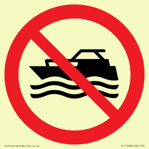 PL11348: Prohibition: No mechanically powered craft