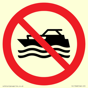 PL11348: Prohibition: No mechanically powered craft
