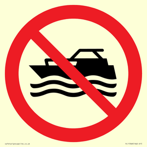 PL11348: Prohibition: No mechanically powered craft