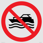 PL11348: Prohibition: No mechanically powered craft