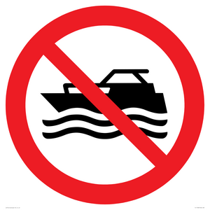 PL11348: Prohibition: No mechanically powered craft
