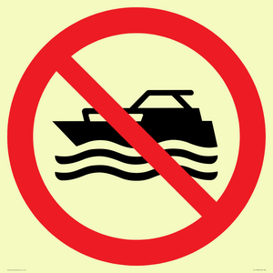 PL11348: Prohibition: No mechanically powered craft