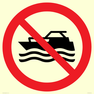 PL11348: Prohibition: No mechanically powered craft