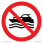 PL11348: Prohibition: No mechanically powered craft