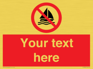 PL7390: Custom No sailing