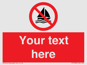 PL7390: Custom No sailing