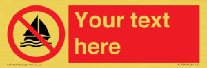 PL7390: Custom No sailing