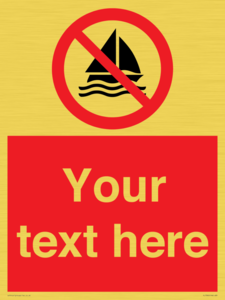 PL7390: Custom No sailing