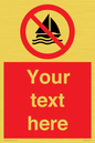 PL7390: Custom No sailing