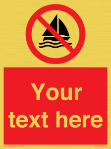 PL7390: Custom No sailing
