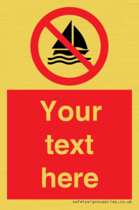 PL7390: Custom No sailing