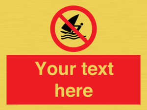PL7391: Custom No windsurfing