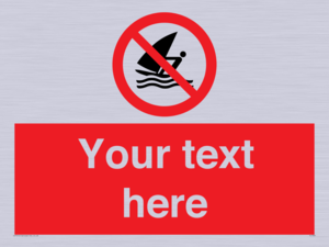 PL7391: Custom No windsurfing