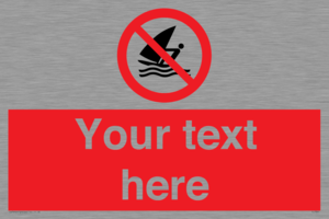 PL7391: Custom No windsurfing