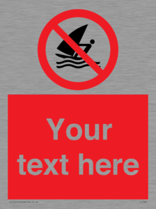 PL7391: Custom No windsurfing
