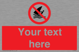 PL7391: Custom No windsurfing