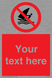 PL7391: Custom No windsurfing