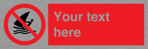 PL7391: Custom No windsurfing