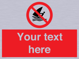 PL7391: Custom No windsurfing