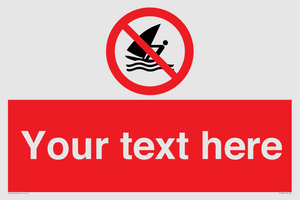 PL7391: Custom No windsurfing