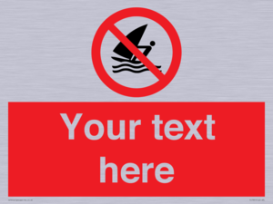 PL7391: Custom No windsurfing