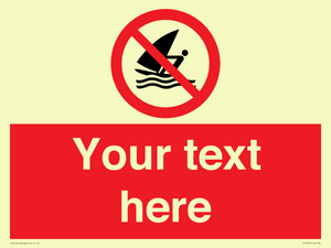 PL7391: Custom No windsurfing