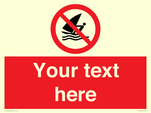 PL7391: Custom No windsurfing