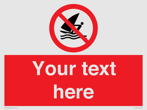 PL7391: Custom No windsurfing