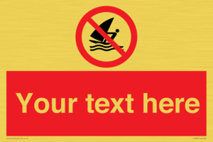 PL7391: Custom No windsurfing