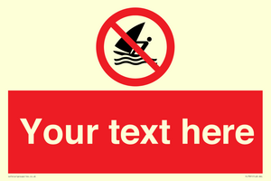 PL7391: Custom No windsurfing