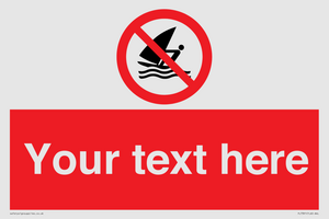 PL7391: Custom No windsurfing
