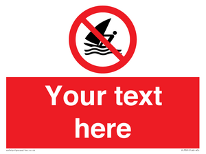 PL7391: Custom No windsurfing