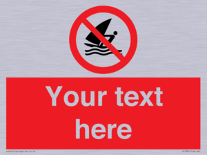PL7391: Custom No windsurfing