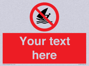 PL7391: Custom No windsurfing