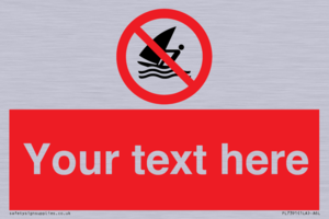 PL7391: Custom No windsurfing