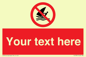 PL7391: Custom No windsurfing