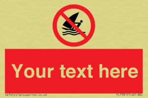 PL7391: Custom No windsurfing