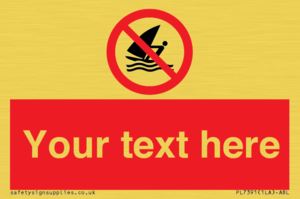 PL7391: Custom No windsurfing