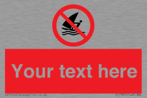 PL7391: Custom No windsurfing