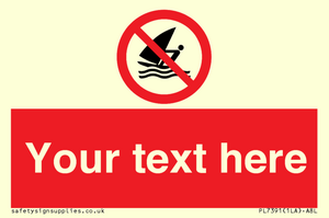 PL7391: Custom No windsurfing