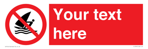 PL7391: Custom No windsurfing