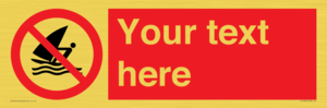 PL7391: Custom No windsurfing