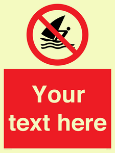 PL7391: Custom No windsurfing