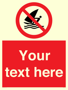 PL7391: Custom No windsurfing
