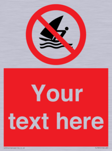 PL7391: Custom No windsurfing