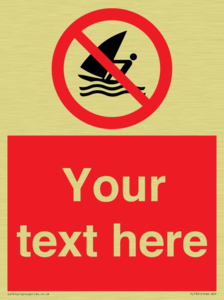 PL7391: Custom No windsurfing